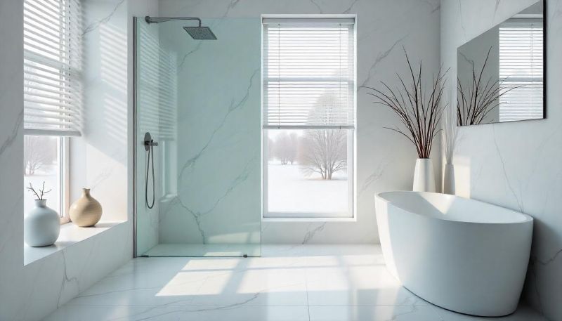 Luxury Bathroom Upgrade with Freestanding Tub